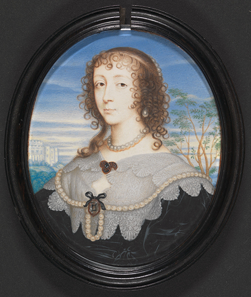 Queen Henrietta Arts | | & in Magazine miniature Maria, Culture Yale Alumni