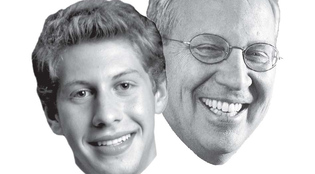 Brandon Levin: <i>Yale Daily News</i>. Richard Levin: Mark Ostow.