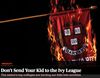 Harvard burning thumb