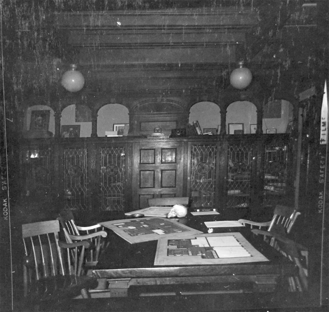 Hall of Skull and Bones fraternity house, Yale University, New